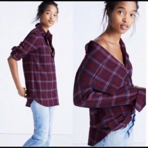 Madewell Tops - Madewell Button Down Shirt XS Bainbridge  Flannel